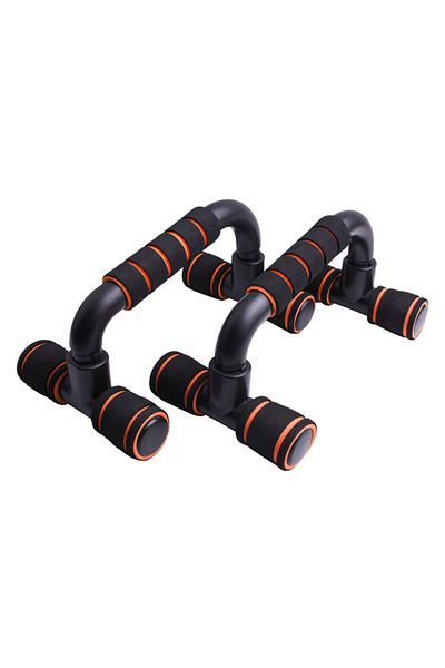 Choice Orange Nonslip Push Up Stand Home Fitness Power Rack Gym Handles Push Up Bars Exercise Arm Chest Mus