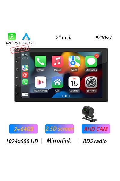 Choice 7inch 2 64g 2.5d Ahd Bqcc 4core 2 Din Car Radio Androidauto Carplay Android 13 Gps Car Audio 7"/9"/1