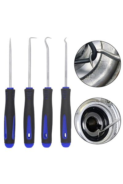 Choice 4Pcs Car Oil Seal Screwdrivers Set Car Auto Oil Seal O-Ring Seal Gasket Pick Puller Remover Pick ...