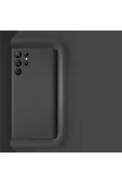 Choice جراب سيليكون سائل أصلي أسود لهاتف S20 Fe لهاتف Samsung Galaxy S21 Fe S22 Ultra S9 S10 S20 Plus A