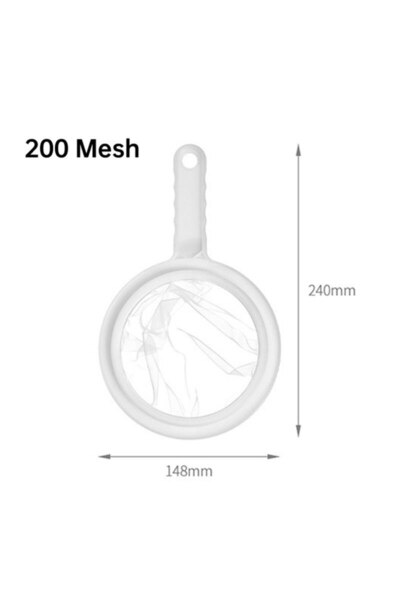 Choice كيس فلتر نبيذ حليب الصويا عالي الكثافة محمول باليد 200 شبكة 1 قطعة 80/...