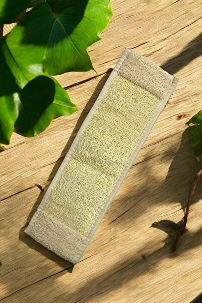 EM AMANOS BEAUTY Doğal Kabak Lifli Sırt Peeling ve Masaj Lifi Cilt Yüzeyini Yeniler Cilt Sıkılaştırıcı Etki Oluşturur
