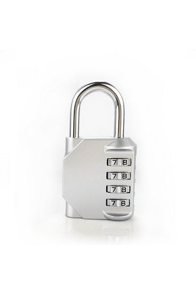 Choice Silver Mini Cabinet Door Lock Home Backpack Luggage Bag Student Dormitory Jian Shengfang Padlock 4 D