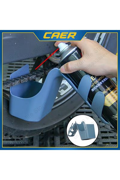 Choice Motorcycle Bike Chain Oil Storage Tool Box Chain Cleaning Oil Splash-Proof Tool Agent Widely Used...