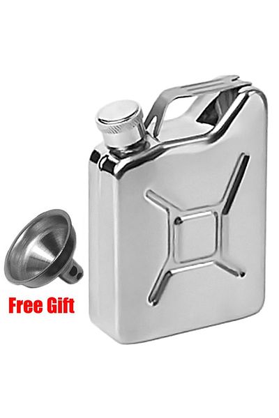 Choice 1 Kit 5 Oz Hip Flask With Funnel Portable Wine Pot Creative Stainless Steel Flagon For Whiskey Liquo