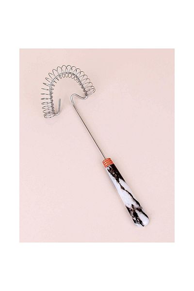 NAKRES Practical Egg and Omelette Whisk with Wire, Whisk Egg with Spiral Spring