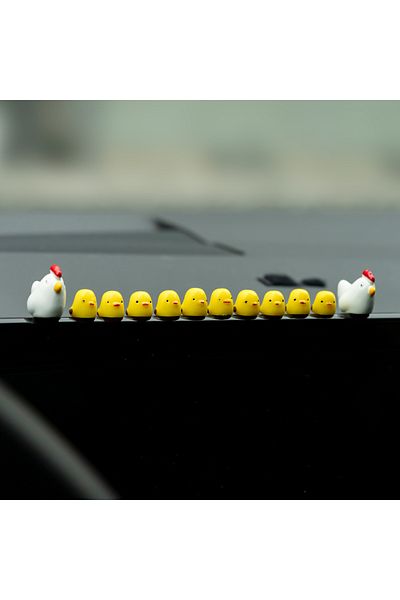 Choice 12pcs A Set Cute Mini Animal Car Dashboard Accessories Fun Animal Car Rear View Mirror Decor Interio