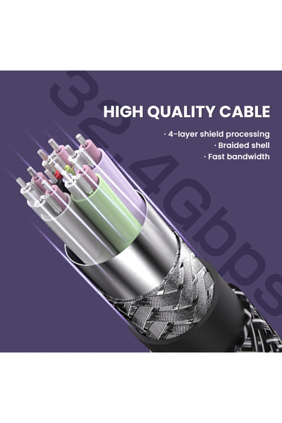 Choice كابل DP 8K بطول 2 متر، كابل DisplayPort، كابل DisplayPort عالي السرعة 1.4، 8K بتردد 60 هرتز، G-Sync، FreeSync 4K بتردد 144 هرتز