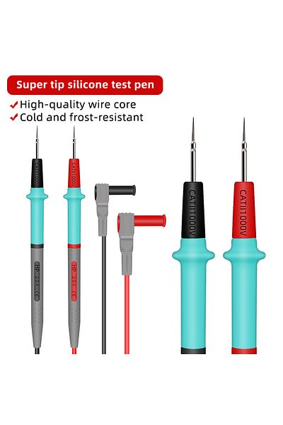 Choice Lengthening 1000v 25a Silicone Test Lead High-precision Measurement Multimeter Probe Test Pin Wir...