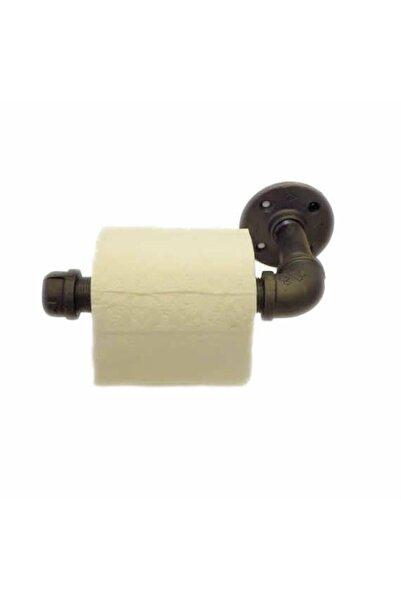 RAMDET Endüstriyel Vintage Borulardan Rustiktuvalet Kağıtı Askılığı