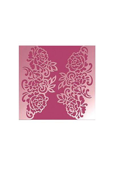 Choice Rose Leaves Border Metal Cutting Dies Stencils Die Cut For Diy Scrapbooking Album Paper Card Embo...