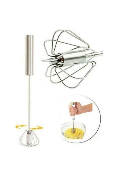 RAMDET Automatic Bass Pull Mixer Push Egg Omelette Beater