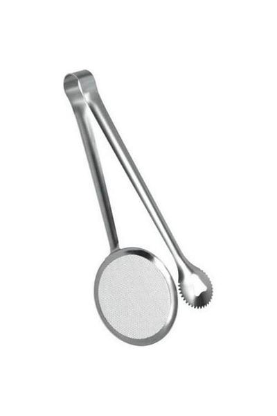 RAMDET Multi-Purpose Colander Tongs Strainer Frying and Similar Tongs with Strainer