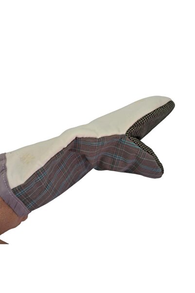 RAMDET قفازات فرن مقاومة للحرق مقاس 30 سم، قفازات مقاومة للحرارة