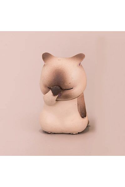 Choice Style 2 1pcs Cover Your Face Cat Figure Cartoon Anime Peripheral Kitten Doll Toy Cake Ornaments