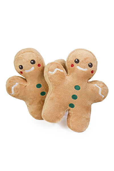 Özgüner Oyuncak Paptex Kurabiye Adam Figürlü Peluş Yastık - Peluş Yastık Hediyesi