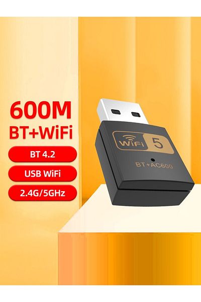Choice Uac10d Pix-link Uac10 600mbps High-gain Wireless Usb Adapter Wi Fi Dongle Bluetooth-compatible Wirel