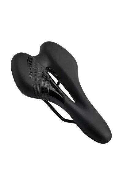 Choice سرج دراجة أسود مجوف لدراجات الطرق الجبلية للرجال والنساء مصنوع من جلد ...