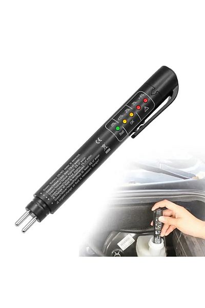 NarzrIe Universal Accurate Oil Quality Check Pen Digital Tester Brake Fluid Tester Car Brake Liquid Vehic...