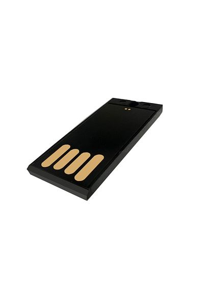 Choice محرك أقراص فلاش USB أسود 16 جيجابايت، إصدار رفيع للغاية أسود، محرك أقراص فلاش USB عالي السعة 64 جرام، خفيف الوزن