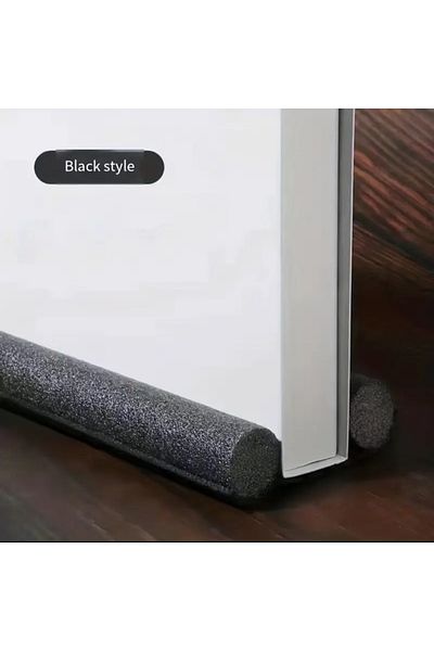 Choice Black 1pc Door Sealing Strip, Door Bottom Seal Strip, Soundproof Door And Window Gap Windshield Stri