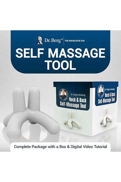 dr berg Dr. Berg's Amazing Neck & Back Self-Massage Tool, 1 Piece