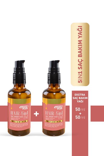 Softto Plus 5-Pack 2-Pack Hair Care Oil - Hair Shine