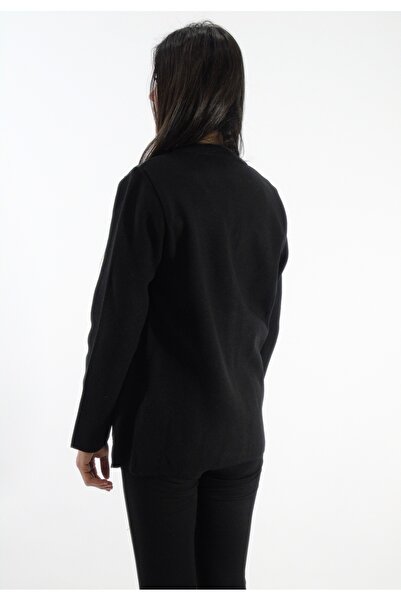 Sementa Crew Neck Front Quilted Knitwear Jacket