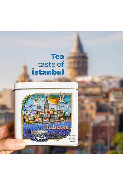 LAZİKA Galatea – Bergamot Flavored Black Tea