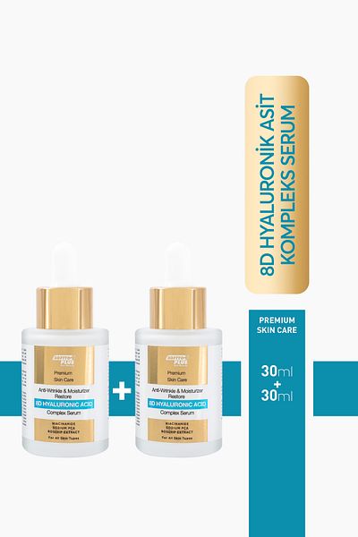Softto Plus 8D Hyaluronic Acid Complex Serum - 30 ML+30 ML