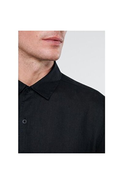 Mavi Siyah Erkek Gömlek M0210492-900