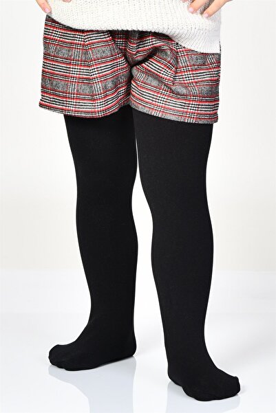 CUBBUX Черни детски чорапи за момичета и момчета - дебели кърпи и чорапогащи