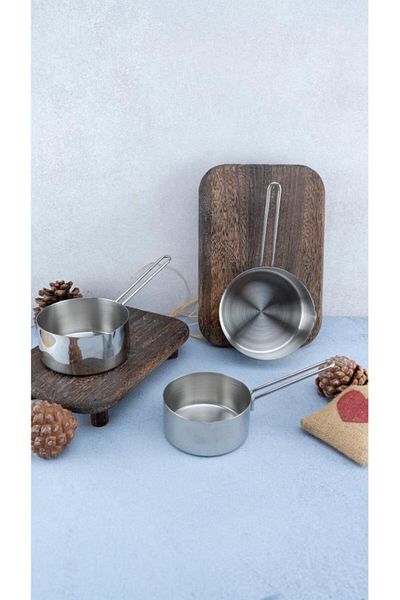 Bambum Rose 3-Piece Steel Caserola B5826