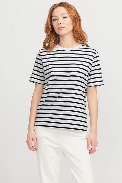 Jack & Jones Γυναικείο ριγέ κοντομάνικο μπλουζάκι - Anna