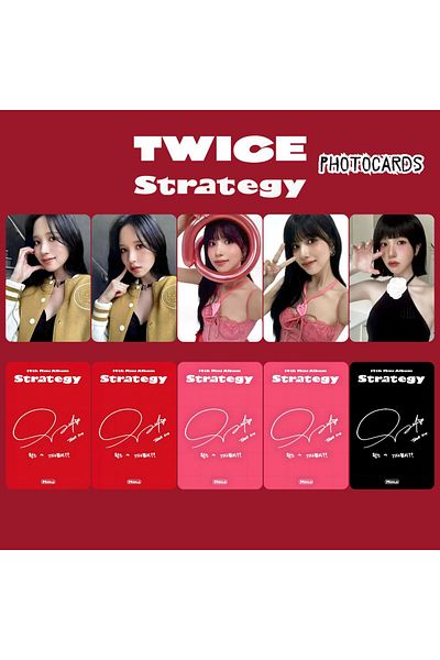 Kpop Dünyasi مجموعة بطاقات الصور TWICE Mina ''Strategy''