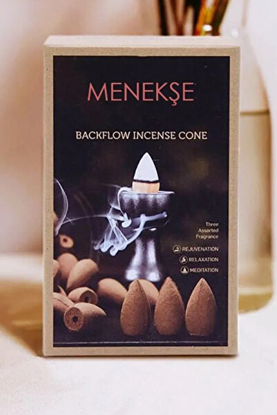 OrdoVeni Menekşe Çiçeği Kokulu 10 Adet Geri Akış Tütsü / Oda Kokusu