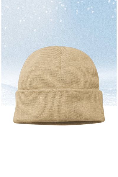 Fuddy Moda Unisex Απλό Ατυπωμένο Πτυσσόμενο Μπερέ, Ατυπωμένο Basic Χειμερινό Καπέλο εξωτερικού χώρου
