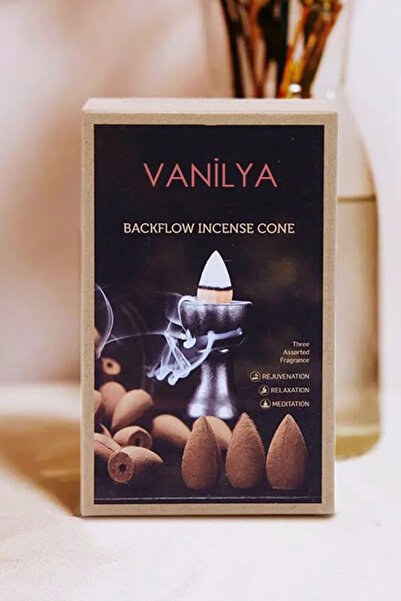 OrdoVeni Vanilya Kokulu 10 Adet Geri Akış Tütsü & Oda Kokusu