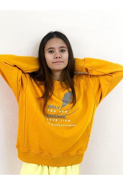 MiaBaby Crew Neck Printed Sweat