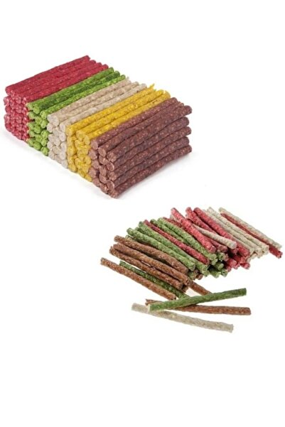 ULTRAVİTA 100lü Yüksek Proteinli Kurutulmuş Munchy Renkli Çiğnemelik Köpek Ödül Maması Kemiği 600gr