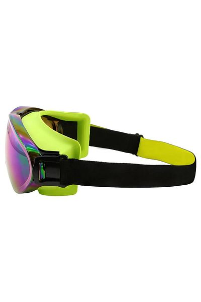 nublado Ribeauville Ski - Snowboard Glasses with Changeable Glasses and Antifog Goggles, Rainbow Pattern
