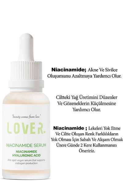 LOVER Promotional Special Price Promotional and Anti-Blackhead Niacinamide Serum 30 ml