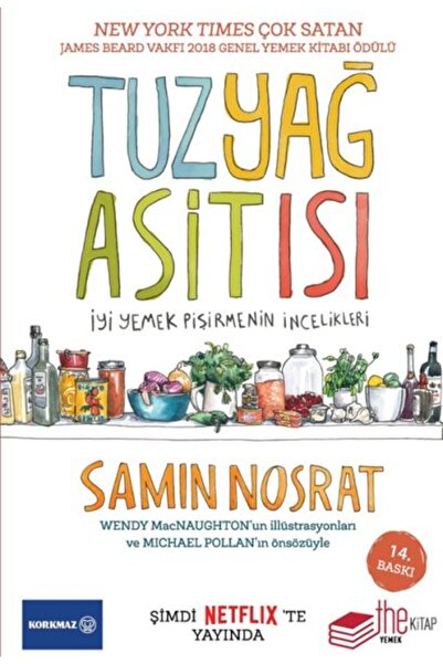 Genel Markalar Tuz-Yağ-Asit-Isı-İyi Yemek Pişirmenin İncelikleri