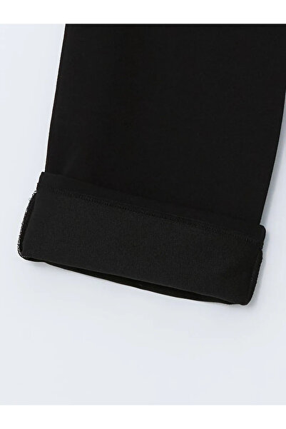 LC Waikiki LCW Kids İndigo Beli Ayarlanabilir Lastikli Kız Çocuk Jean Pantolon