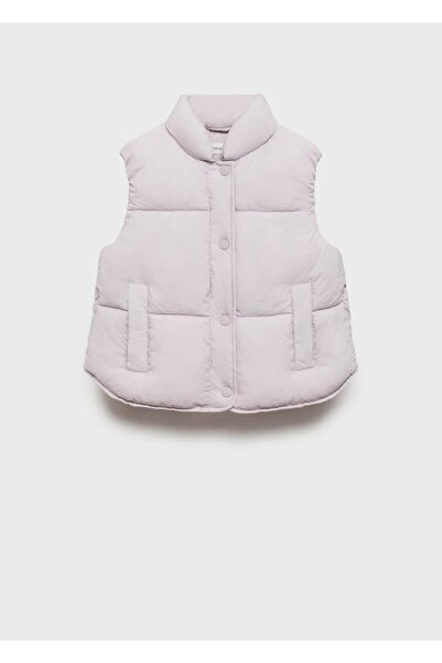 MANGO Kids Buttoned Quilted Vest