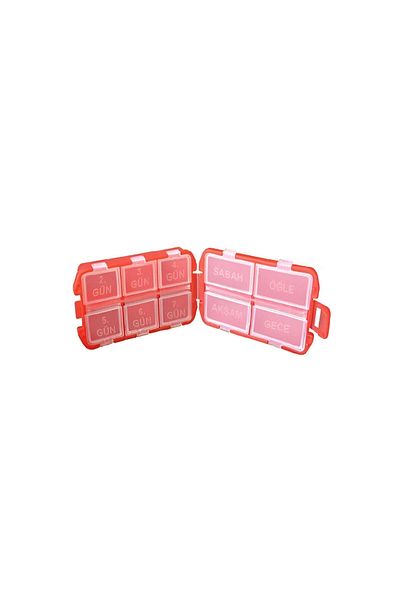 ZERO LAND Weekly Pill Container Maxi |   Store Medicine to Help You Take Your Daily Medications Regularly Zrnet