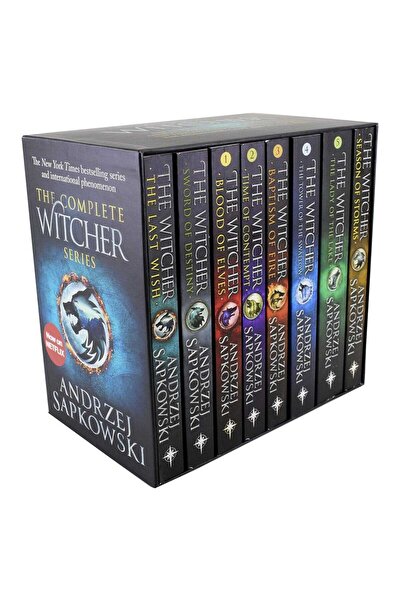 Genel Markalar The Witcher Boxed Set: 8 Books 2020 Andrzej Sapkowski