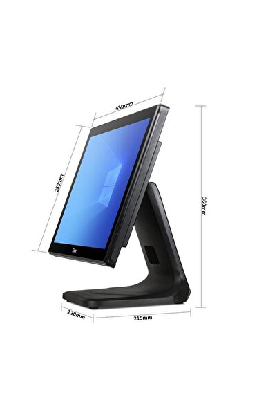 Tiwox TP-7610 18.5" I7 10.NESİL 128GB NWME SSD 8GB DDR3 RAM 1366X768 DOKUNMATİK POS PC