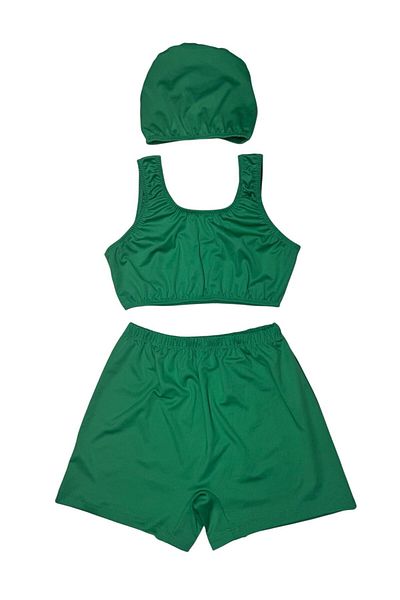 MİRASWİM Girl's Swimsuit (Shorts, Bone, Bustiers)