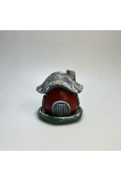 Genel Markalar Yeni Yıl Temalı Mantar Ev Konik Tütsülük Buhurdanlık